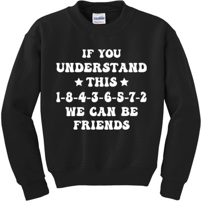 18436572 V8 Engine Firing Order Kids Sweatshirt
