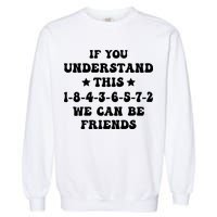 18436572 V8 Engine Firing Order Garment-Dyed Sweatshirt