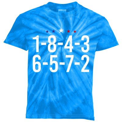 18436572 V8 Engine Funny Car Mechanic Gift Kids Tie-Dye T-Shirt