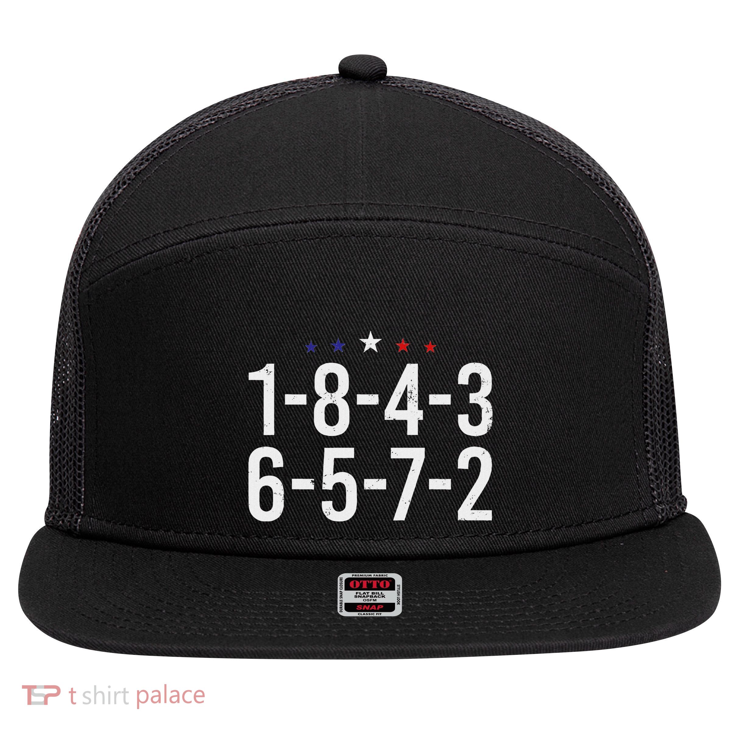 18436572 V8 Engine Funny Car Mechanic 7 Panel Mesh Trucker Snapback Hat