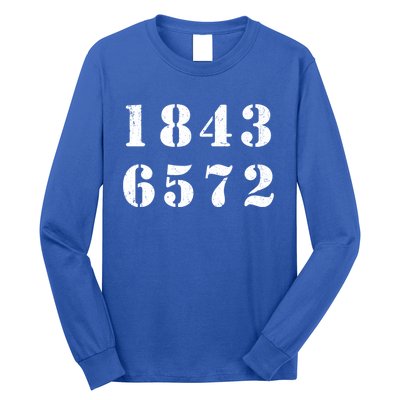 18436572 V8 Firing Order Gift Long Sleeve Shirt