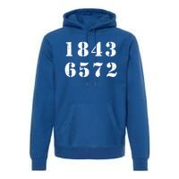 18436572 V8 Firing Order Gift Premium Hoodie