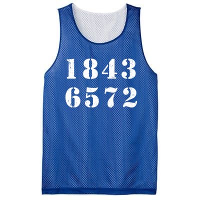 18436572 V8 Firing Order Gift Mesh Reversible Basketball Jersey Tank