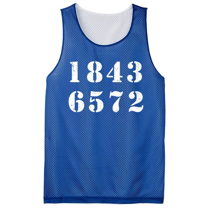 18436572 V8 Firing Order Gift Mesh Reversible Basketball Jersey Tank