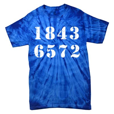 18436572 V8 Firing Order Gift Tie-Dye T-Shirt