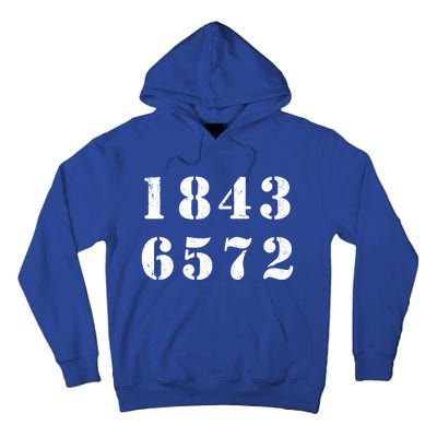 18436572 V8 Firing Order Gift Tall Hoodie