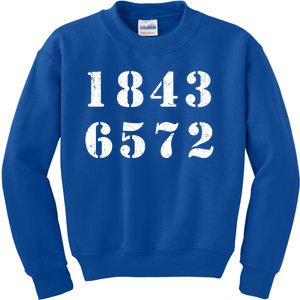 18436572 V8 Firing Order Gift Kids Sweatshirt