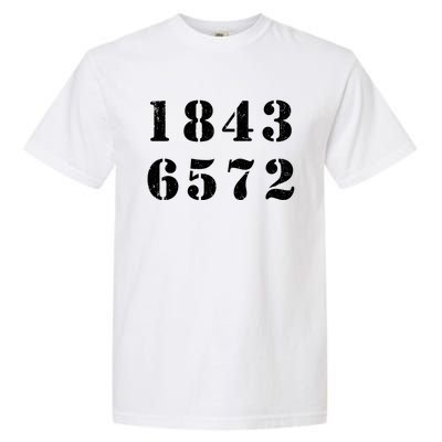 18436572 V8 Firing Order Gift Garment-Dyed Heavyweight T-Shirt