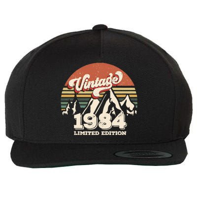 1984 Vintage Limited Edition 40th Birthday Wool Snapback Cap