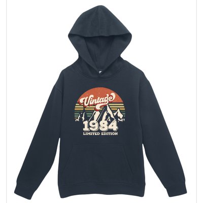 1984 Vintage Limited Edition 40th Birthday Urban Pullover Hoodie