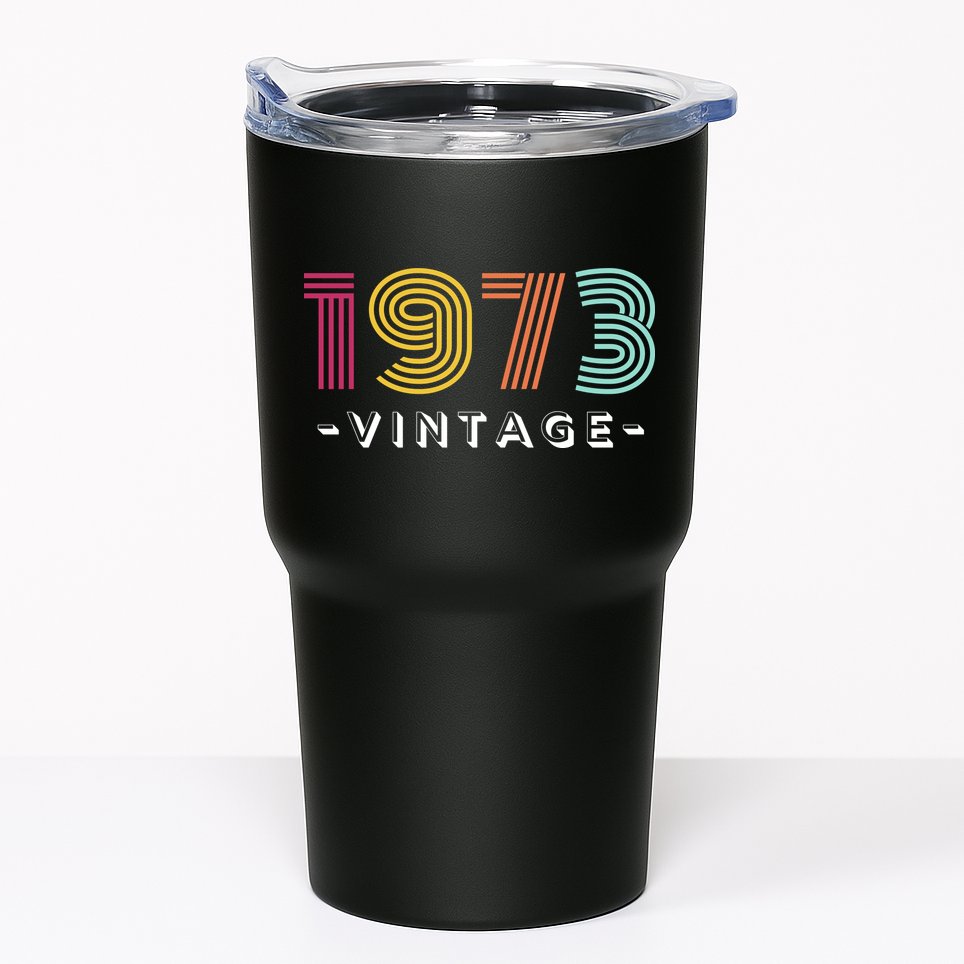1973 Vintage Retro 50th 51st Birthday Gift Tumbler