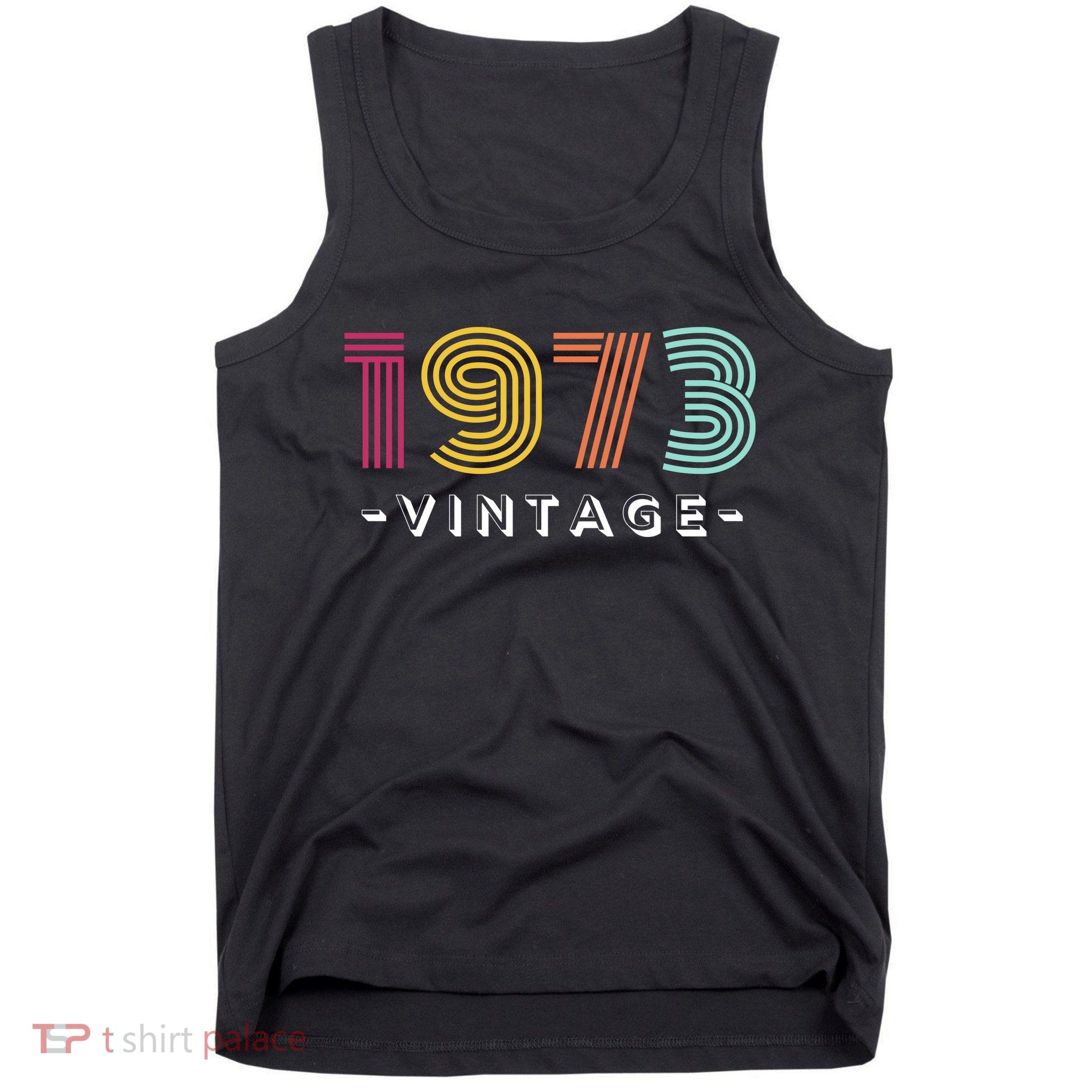 1973 Vintage Retro 50th 51st Birthday Gift Tank Top