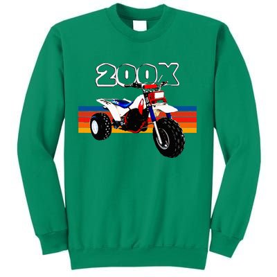1985 Vintage Retro Three Wheeler Atv Atc 200x Sweatshirt