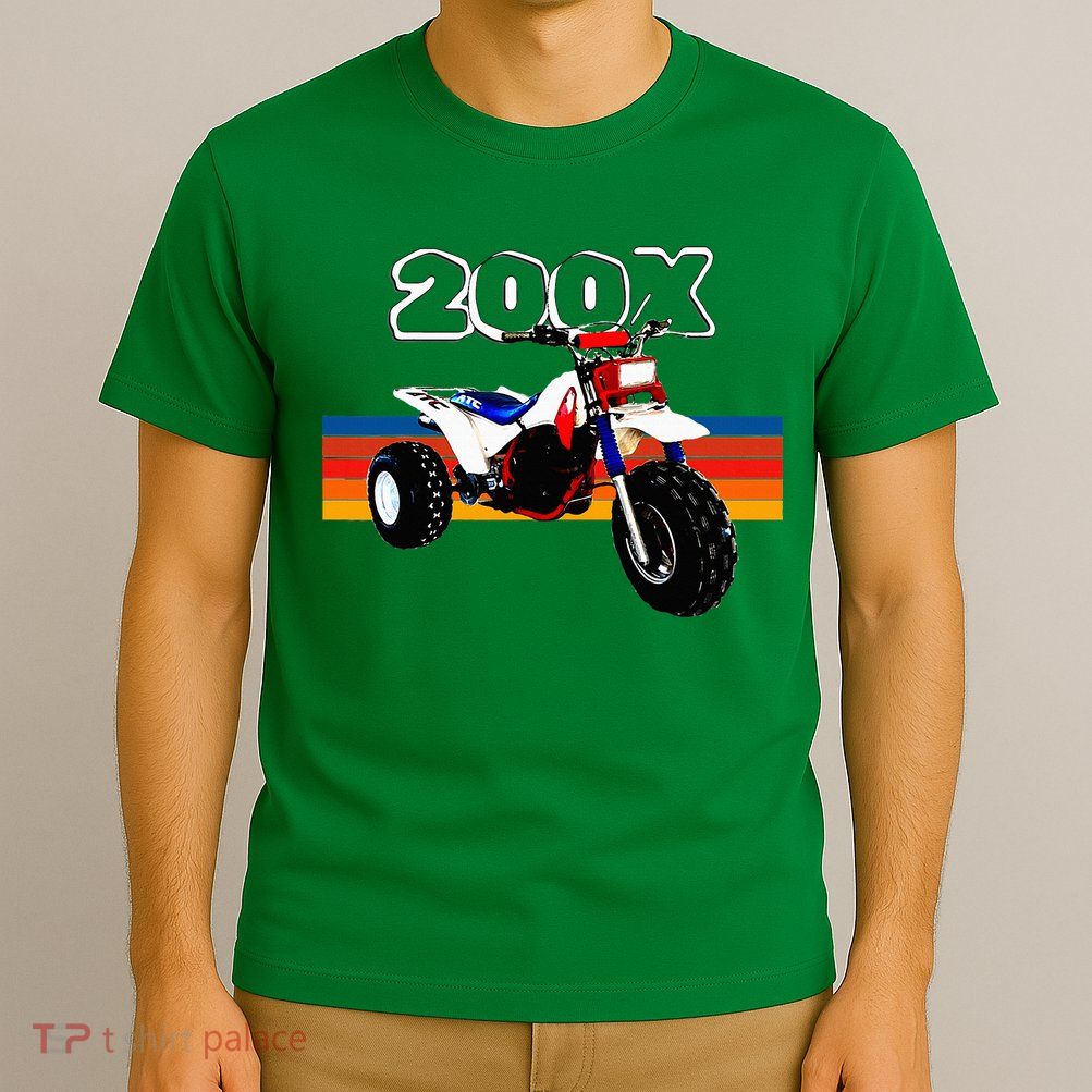 1985 Vintage Retro Three Wheeler Atv Atc 200x T-Shirt