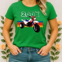 1985 Vintage Retro Three Wheeler Atv Atc 200x Womens T-Shirt