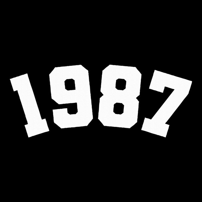 1987 Varsity Vintage College Style 37th Birthday Tall T-Shirt