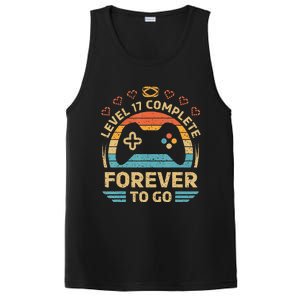 17Th Wedding Anniversary Video Gamer Level 17 Complete PosiCharge Competitor Tank