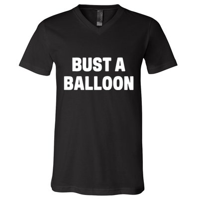 1yaszn Wearing Bust A Balloon V-Neck T-Shirt