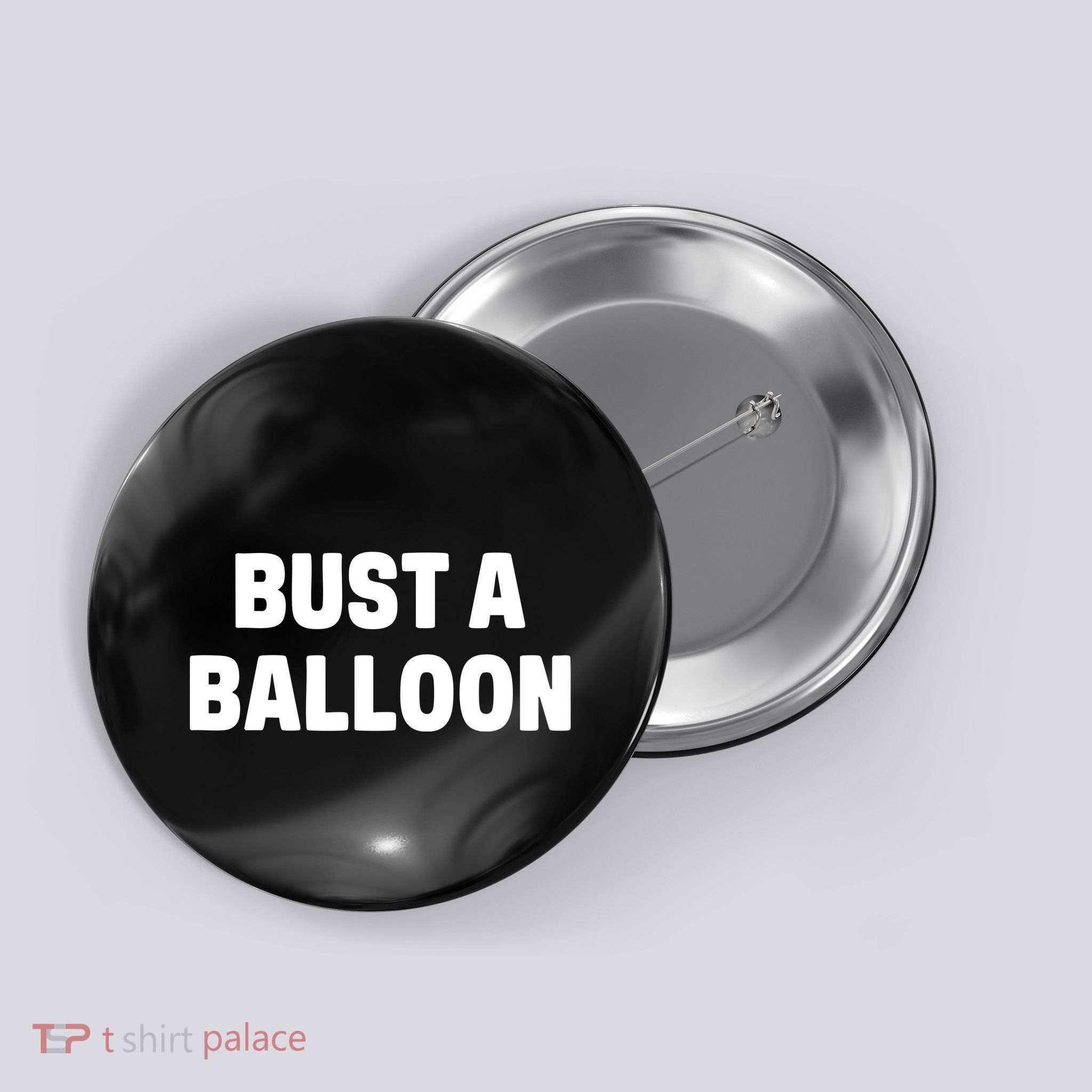 1yaszn Wearing Bust A Balloon Button