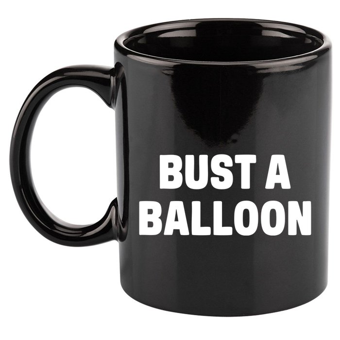 1yaszn Wearing Bust A Balloon 11oz C Handle Ceramic Mug