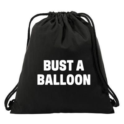 1yaszn Wearing Bust A Balloon Drawstring Bag