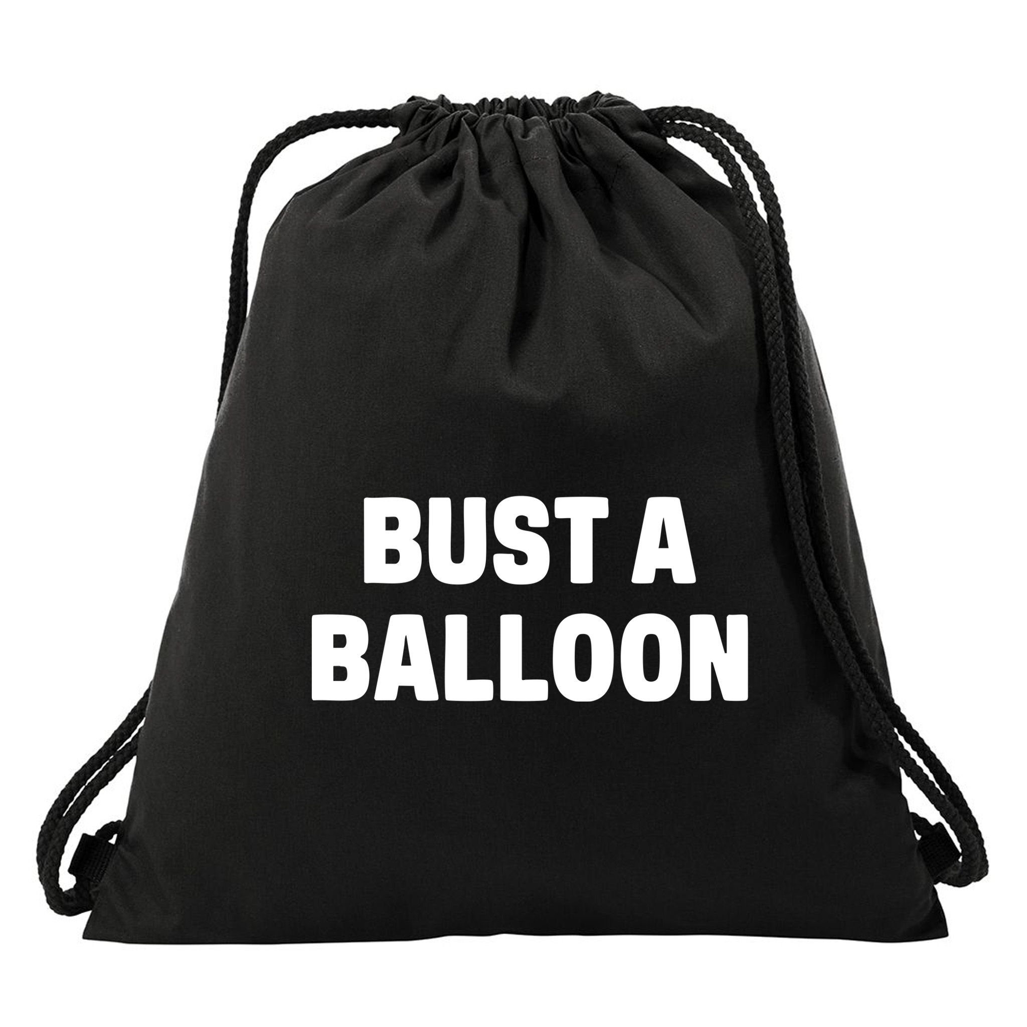 1yaszn Wearing Bust A Balloon Drawstring Bag