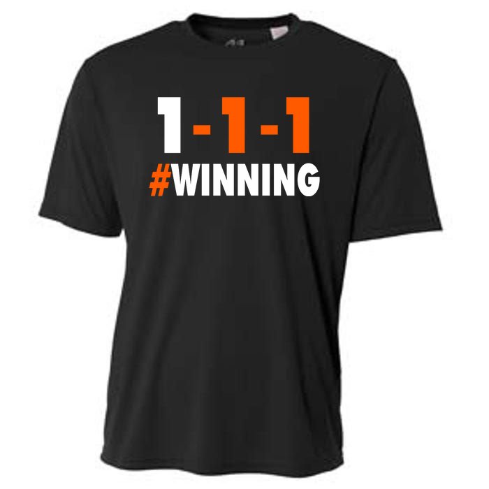 111 #Winning Cleveland Football Cooling Performance Crew T-Shirt