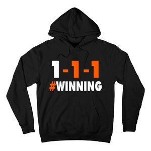 111 #Winning Cleveland Football Hoodie