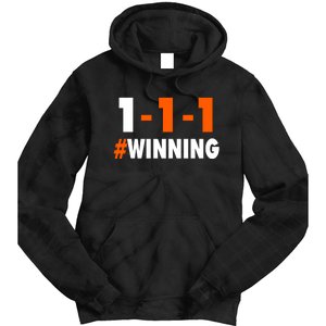 111 #Winning Cleveland Football Tie Dye Hoodie