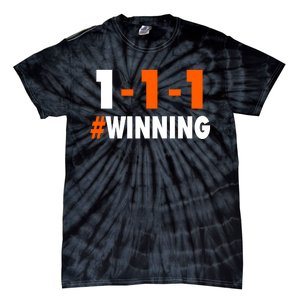 111 #Winning Cleveland Football Tie-Dye T-Shirt