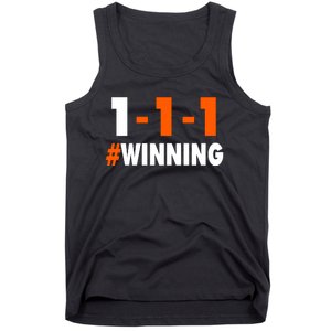 111 #Winning Cleveland Football Tank Top