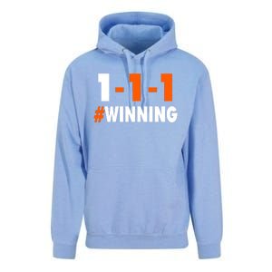 111 #Winning Cleveland Football Unisex Surf Hoodie