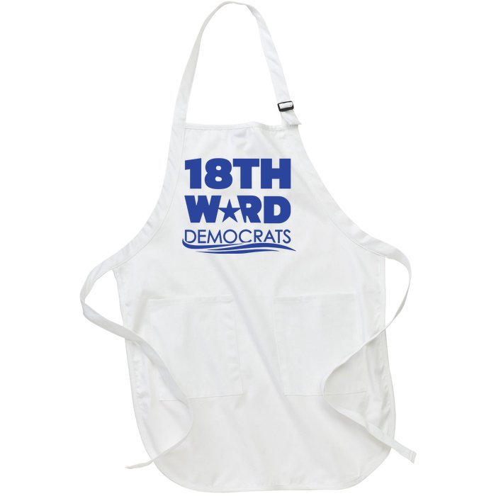 18th Ward Democrats Full-Length Apron With Pockets