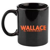 1968 Wallace For President 11oz C Handle Ceramic Mug