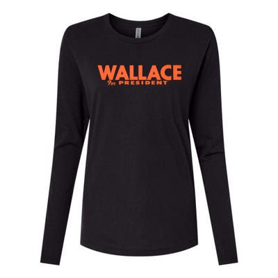 1968 Wallace For President Womens Cotton Relaxed Long Sleeve T-Shirt