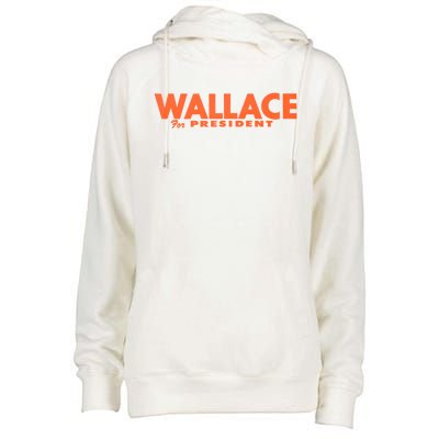 1968 Wallace For President Womens Funnel Neck Pullover Hood