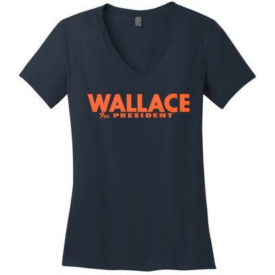 1968 Wallace For President Women's V-Neck T-Shirt