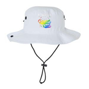 1 World's Gayest Dad Holiday Father Papa Pops Parent Hero Legacy Cool Fit Booney Bucket Hat