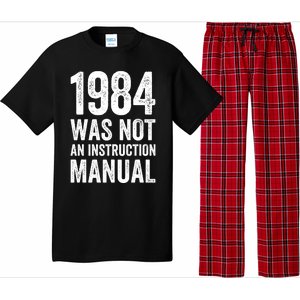 1984 Was Not An Instruction Manual Pajama Set