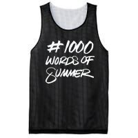 1000 Words Of Summer Mesh Reversible Basketball Jersey Tank