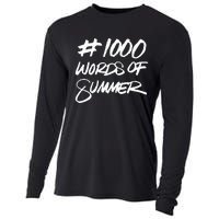 1000 Words Of Summer Cooling Performance Long Sleeve Crew