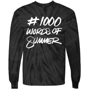 1000 Words Of Summer Tie-Dye Long Sleeve Shirt