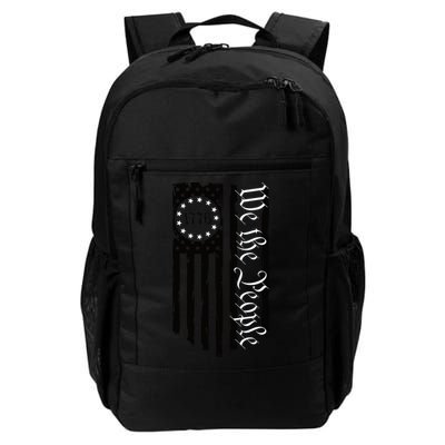 1776 We The People Betsy Ross Flag Patriotic Apparel Backpack