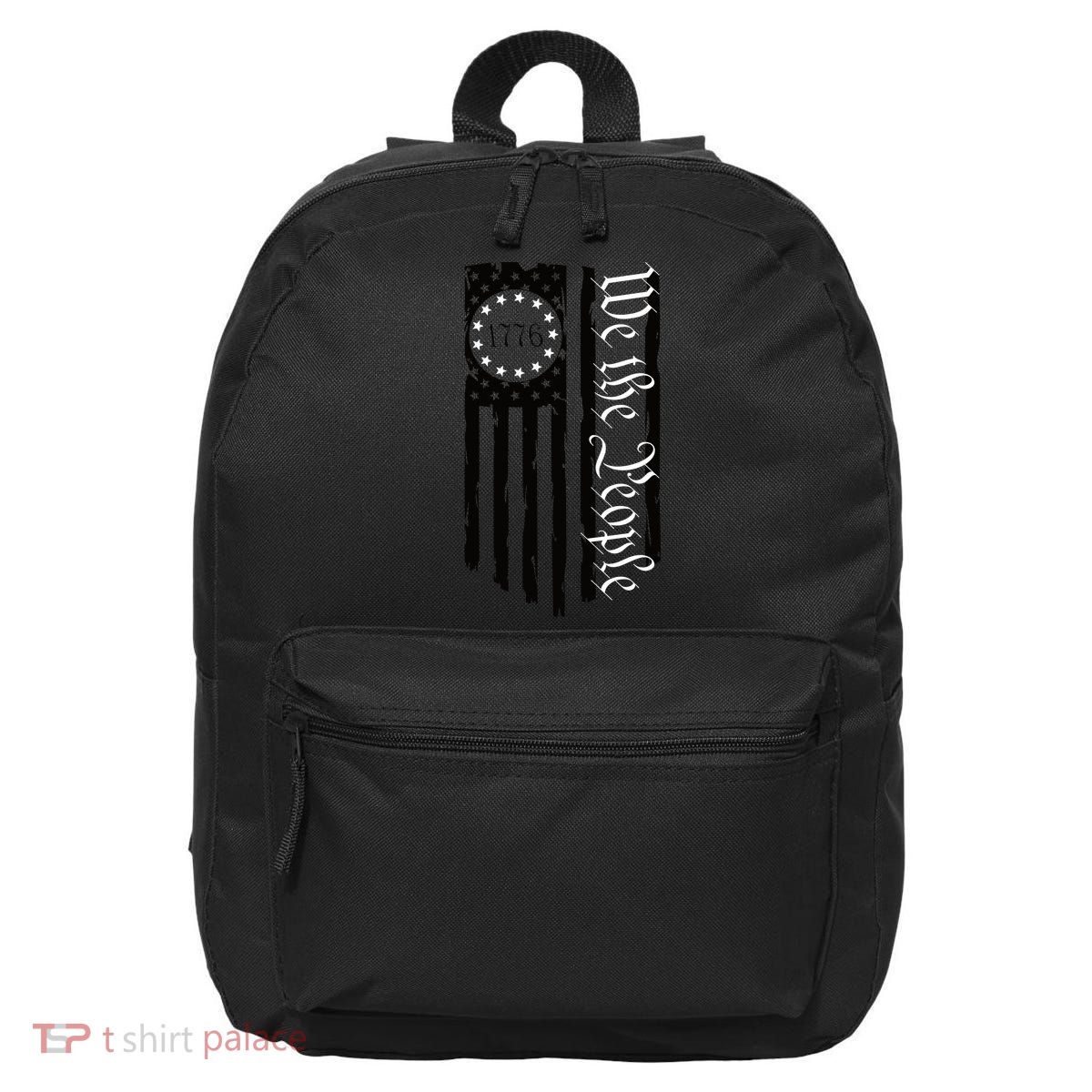 1776 We The People Betsy Ross Flag Patriotic Apparel 16 in Basic Backpack