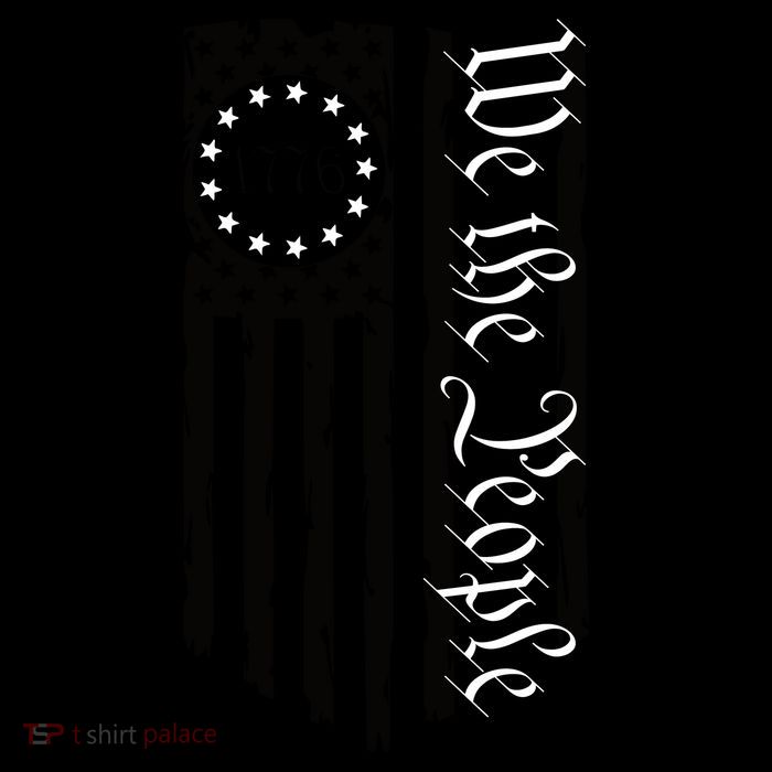 1776 We The People Betsy Ross Flag Patriotic Apparel 16 in Basic Backpack
