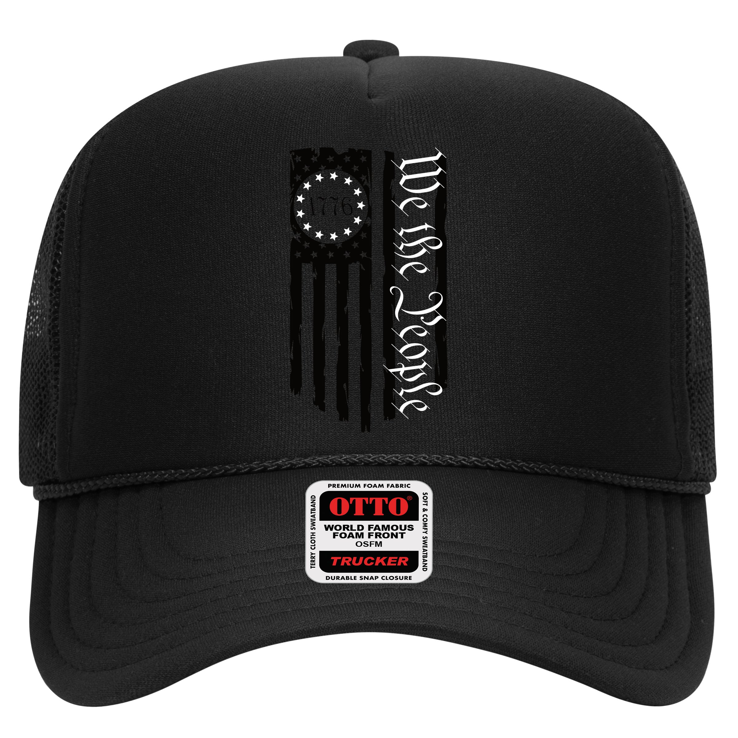 1776 We The People Betsy Ross Flag Patriotic Apparel Hat