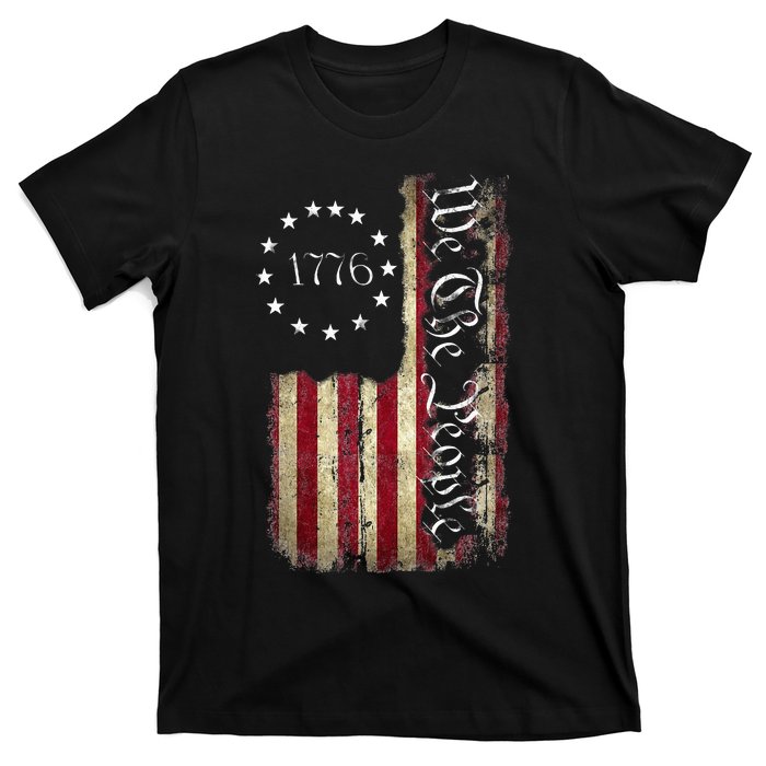 1776 We The People Patriotic American Constitution T-Shirt