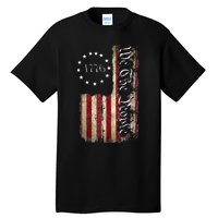 1776 We The People Patriotic American Constitution Tall T-Shirt