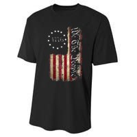 1776 We The People Patriotic American Constitution Performance Sprint T-Shirt