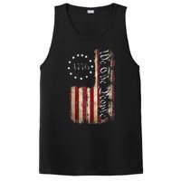 1776 We The People Patriotic American Constitution PosiCharge Competitor Tank